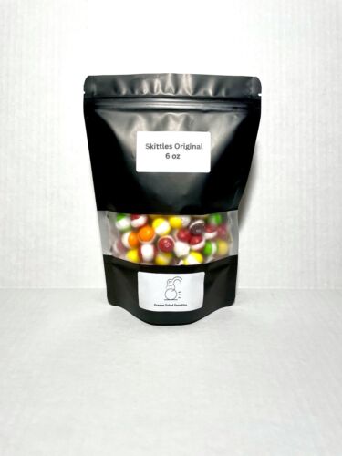 Freeze Dried Original Skittles Candy 6oz