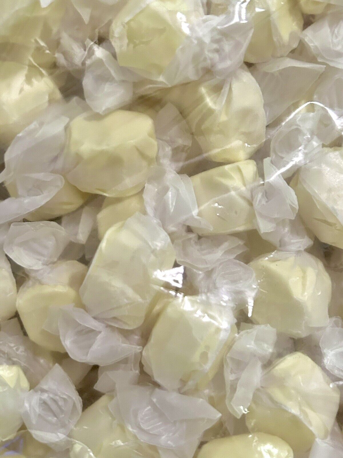 Freeze Dried Buttered Popcorn Saltwater Taffy 4 Oz Made Fresh To Order