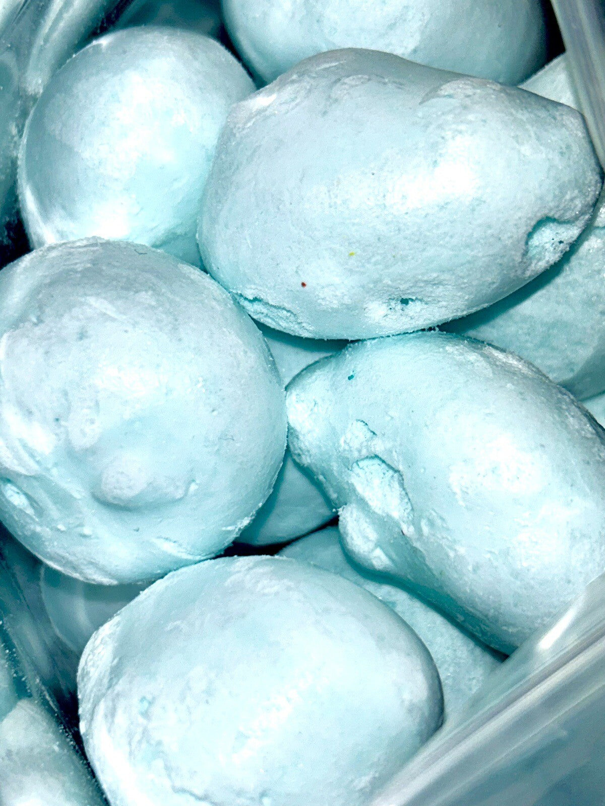 Freeze Dried Saltwater Taffy Blue Cotton Candy *4 Oz* Made Fresh To Order